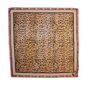 Vince Camuto Leo Polka Dot 36" Square Scarf 54% Silk / 46% Modal  #VC2554